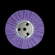 8" Purple Airway Cotton Untreated Buff (Secondary Cut)