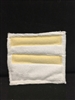 22.5 White Steer Buff Pad- 1pc.